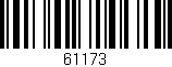 Código de barras (EAN, GTIN, SKU, ISBN): '61173'