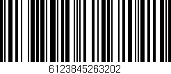 Código de barras (EAN, GTIN, SKU, ISBN): '6123845263202'