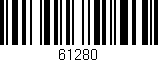 Código de barras (EAN, GTIN, SKU, ISBN): '61280'