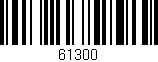 Código de barras (EAN, GTIN, SKU, ISBN): '61300'