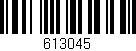 Código de barras (EAN, GTIN, SKU, ISBN): '613045'