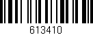 Código de barras (EAN, GTIN, SKU, ISBN): '613410'