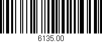 Código de barras (EAN, GTIN, SKU, ISBN): '6135.00'