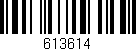 Código de barras (EAN, GTIN, SKU, ISBN): '613614'