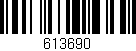 Código de barras (EAN, GTIN, SKU, ISBN): '613690'