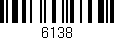 Código de barras (EAN, GTIN, SKU, ISBN): '6138'