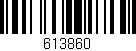Código de barras (EAN, GTIN, SKU, ISBN): '613860'