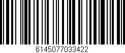 Código de barras (EAN, GTIN, SKU, ISBN): '6145077033422'