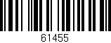 Código de barras (EAN, GTIN, SKU, ISBN): '61455'