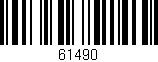 Código de barras (EAN, GTIN, SKU, ISBN): '61490'