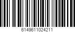 Código de barras (EAN, GTIN, SKU, ISBN): '6149611024211'