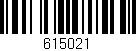 Código de barras (EAN, GTIN, SKU, ISBN): '615021'