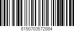 Código de barras (EAN, GTIN, SKU, ISBN): '6150703572084'