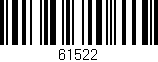 Código de barras (EAN, GTIN, SKU, ISBN): '61522'