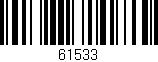 Código de barras (EAN, GTIN, SKU, ISBN): '61533'