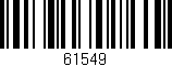 Código de barras (EAN, GTIN, SKU, ISBN): '61549'