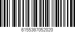 Código de barras (EAN, GTIN, SKU, ISBN): '6155387052020'