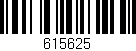 Código de barras (EAN, GTIN, SKU, ISBN): '615625'