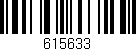 Código de barras (EAN, GTIN, SKU, ISBN): '615633'