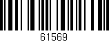 Código de barras (EAN, GTIN, SKU, ISBN): '61569'