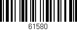 Código de barras (EAN, GTIN, SKU, ISBN): '61580'