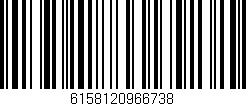 Código de barras (EAN, GTIN, SKU, ISBN): '6158120966738'