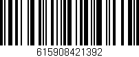 Código de barras (EAN, GTIN, SKU, ISBN): '615908421392'