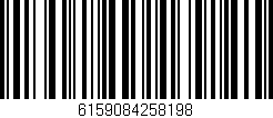 Código de barras (EAN, GTIN, SKU, ISBN): '6159084258198'