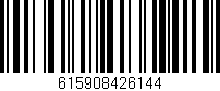 Código de barras (EAN, GTIN, SKU, ISBN): '615908426144'