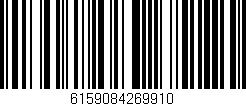 Código de barras (EAN, GTIN, SKU, ISBN): '6159084269910'