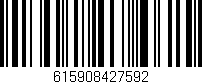 Código de barras (EAN, GTIN, SKU, ISBN): '615908427592'