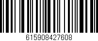 Código de barras (EAN, GTIN, SKU, ISBN): '615908427608'