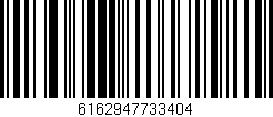 Código de barras (EAN, GTIN, SKU, ISBN): '6162947733404'
