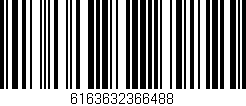 Código de barras (EAN, GTIN, SKU, ISBN): '6163632366488'