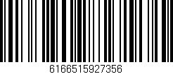 Código de barras (EAN, GTIN, SKU, ISBN): '6166515927356'