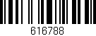 Código de barras (EAN, GTIN, SKU, ISBN): '616788'