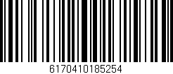 Código de barras (EAN, GTIN, SKU, ISBN): '6170410185254'