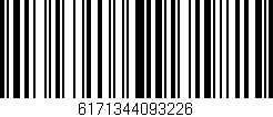 Código de barras (EAN, GTIN, SKU, ISBN): '6171344093226'