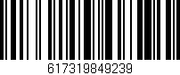 Código de barras (EAN, GTIN, SKU, ISBN): '617319849239'