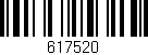 Código de barras (EAN, GTIN, SKU, ISBN): '617520'
