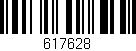 Código de barras (EAN, GTIN, SKU, ISBN): '617628'