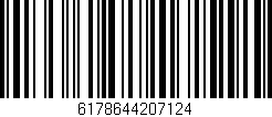 Código de barras (EAN, GTIN, SKU, ISBN): '6178644207124'