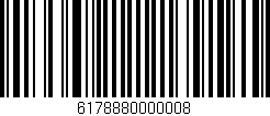 Código de barras (EAN, GTIN, SKU, ISBN): '6178880000008'