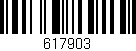 Código de barras (EAN, GTIN, SKU, ISBN): '617903'