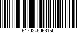 Código de barras (EAN, GTIN, SKU, ISBN): '6179349968150'