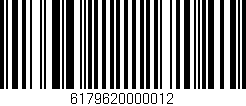 Código de barras (EAN, GTIN, SKU, ISBN): '6179620000012'