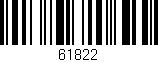 Código de barras (EAN, GTIN, SKU, ISBN): '61822'