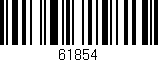 Código de barras (EAN, GTIN, SKU, ISBN): '61854'