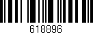 Código de barras (EAN, GTIN, SKU, ISBN): '618896'