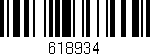 Código de barras (EAN, GTIN, SKU, ISBN): '618934'